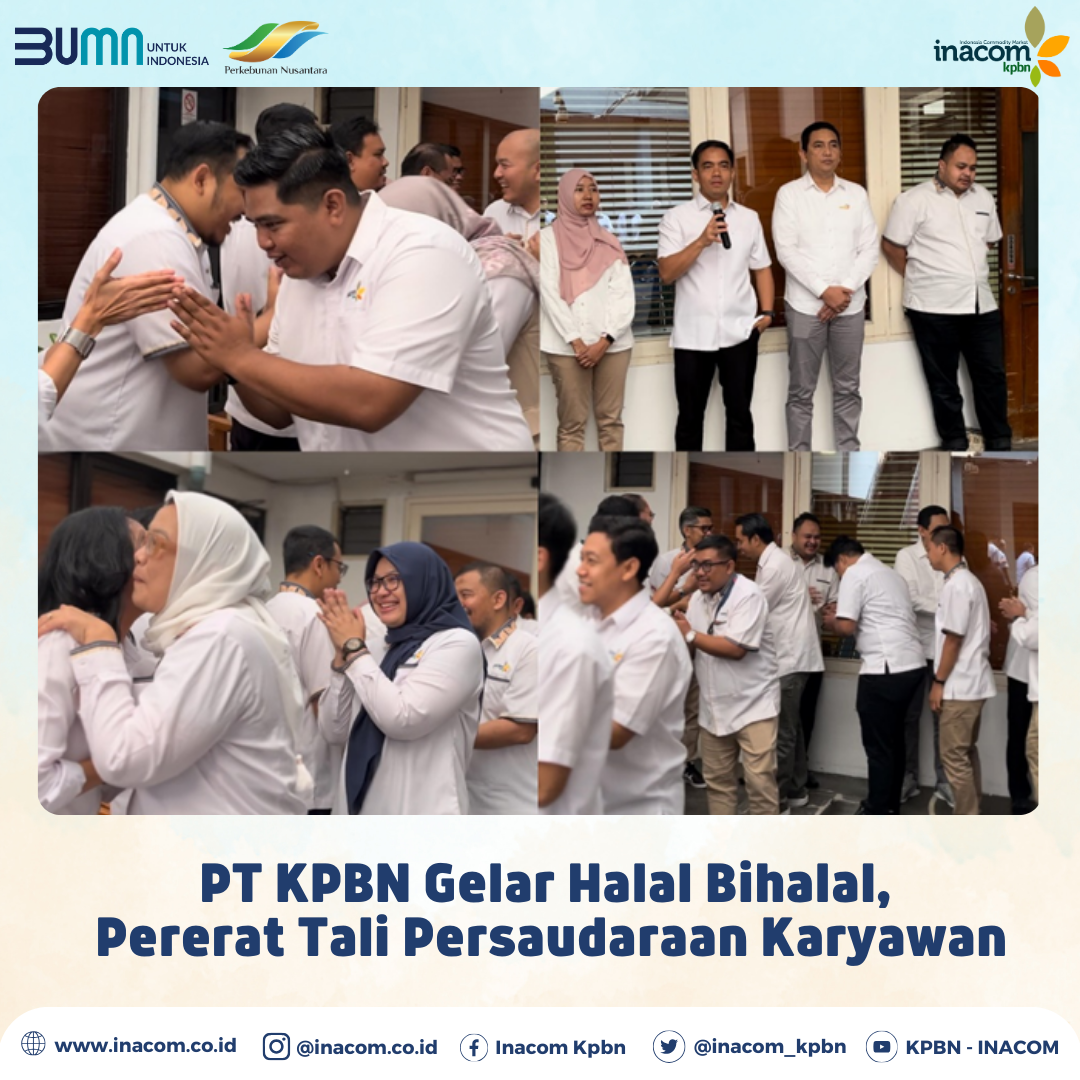 KPBN Holds Halal Bihalal, Tightens Employees' Brotherhood